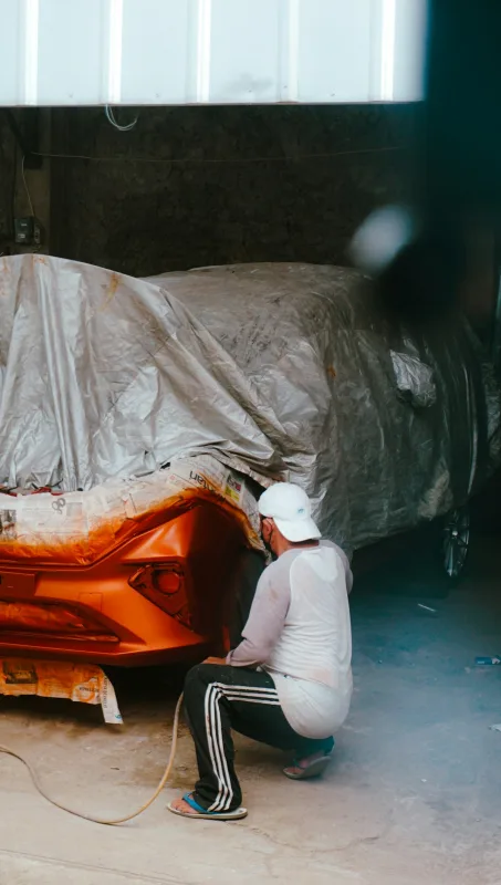 Peinture complète — atelier Carrosserie Alp'Yvan à La Mure