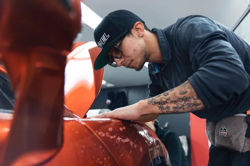 Recherche de teinte — atelier Carrosserie Alp'Yvan à La Mure